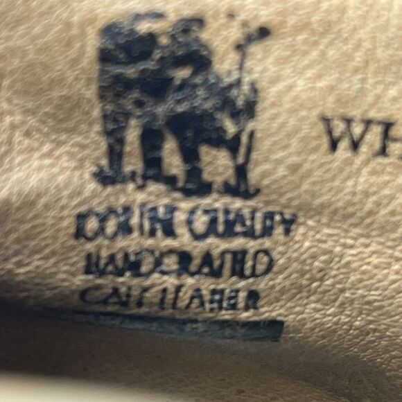 PabDer Black Calf Leather Made in ITALY Handmade Zipper Boots Mens Size 6.5 - Picture 9 of 14